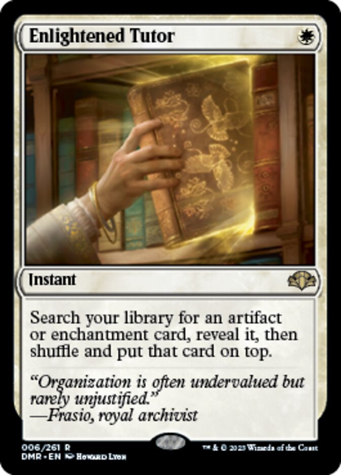 Enlightened Tutor [Dominaria Remastered] | The Time Vault CA