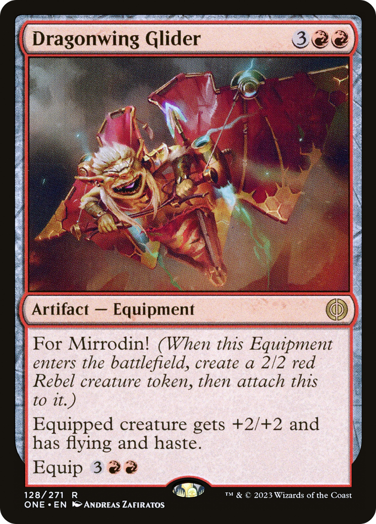 Dragonwing Glider [Phyrexia: All Will Be One] | The Time Vault CA