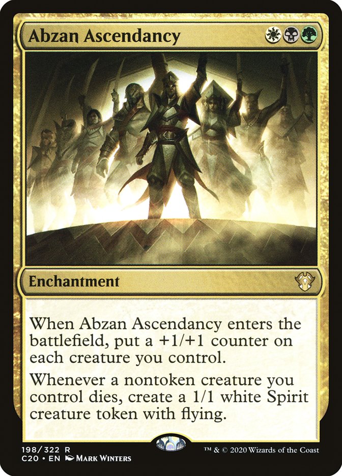 Abzan Ascendancy [Commander 2020] | The Time Vault CA