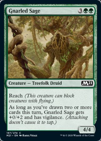 Gnarled Sage [Core Set 2021] | The Time Vault CA