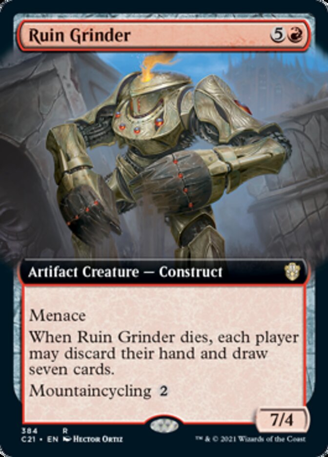 Ruin Grinder (Extended) [Commander 2021] | The Time Vault CA