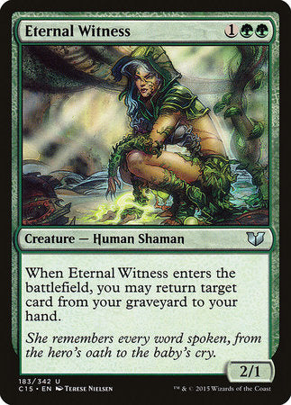 Eternal Witness [Commander 2015] | The Time Vault CA