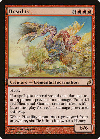 Hostility [Lorwyn] | The Time Vault CA