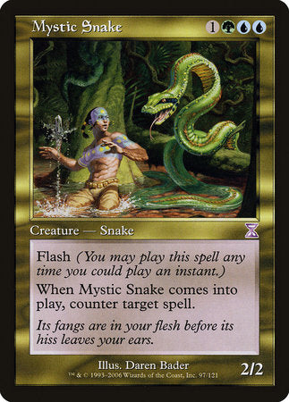 Mystic Snake [Time Spiral Timeshifted] | The Time Vault CA