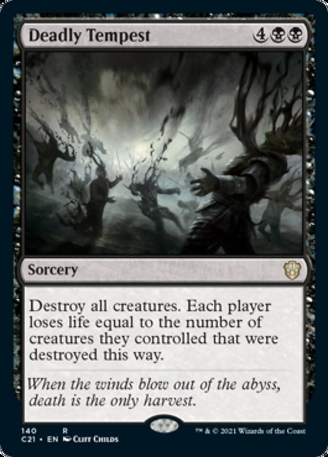 Deadly Tempest [Commander 2021] | The Time Vault CA