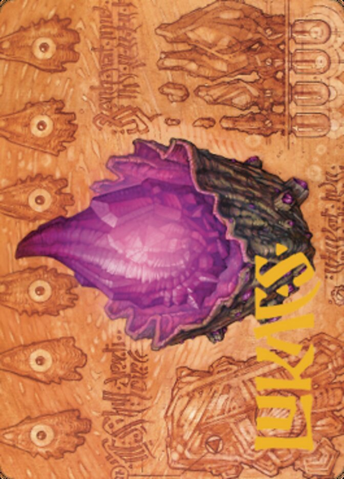 Thorn of Amethyst Art Card (Gold-Stamped Signature) [The Brothers' War Art Series] | The Time Vault CA