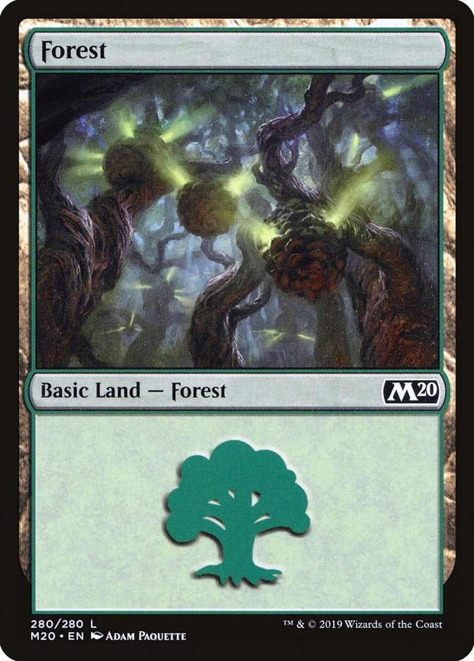 Forest (#280) [Core Set 2020] | The Time Vault CA