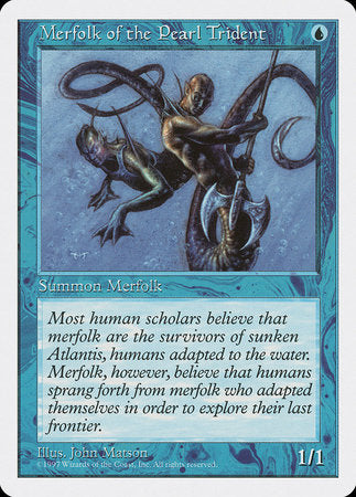 Merfolk of the Pearl Trident [Fifth Edition] | The Time Vault CA