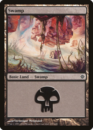 Swamp (237) [Rise of the Eldrazi] | The Time Vault CA