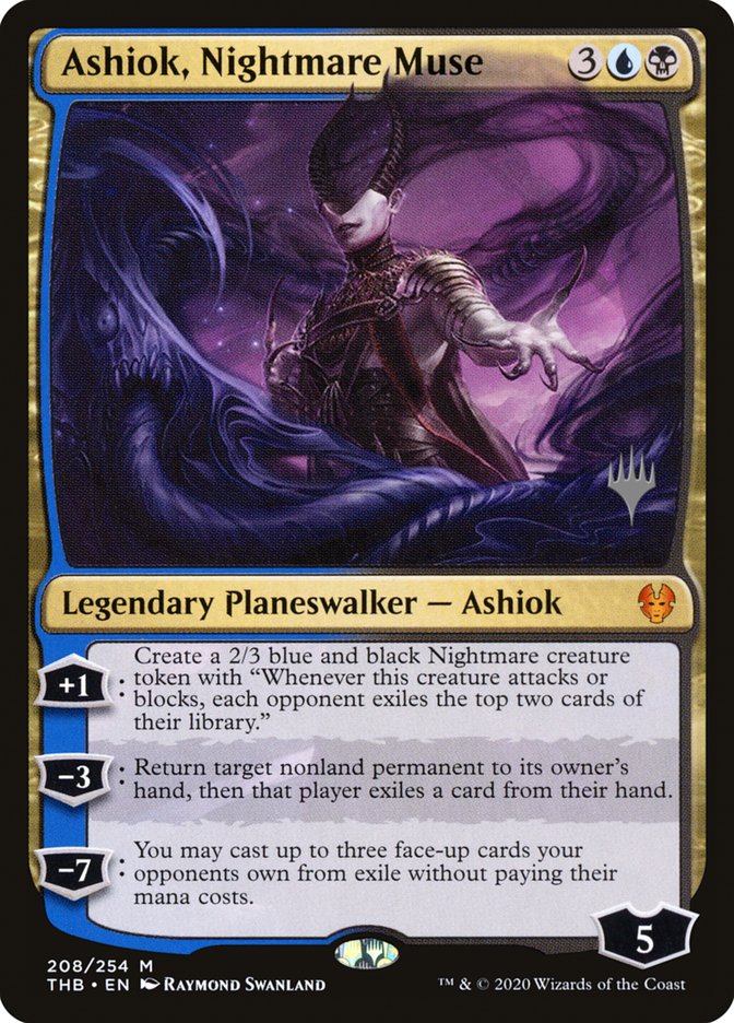 Ashiok, Nightmare Muse (Promo Pack) [Theros Beyond Death Promos] | The Time Vault CA