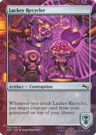 Lackey Recycler [Unstable] | The Time Vault CA