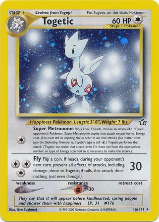 Togetic (16/111) [Neo Genesis Unlimited] | The Time Vault CA