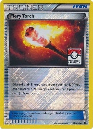 Fiery Torch (89/106) (League Promo) [XY: Flashfire] | The Time Vault CA