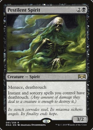Pestilent Spirit [Ravnica Allegiance] | The Time Vault CA