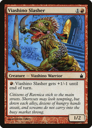 Viashino Slasher [Ravnica: City of Guilds] | The Time Vault CA