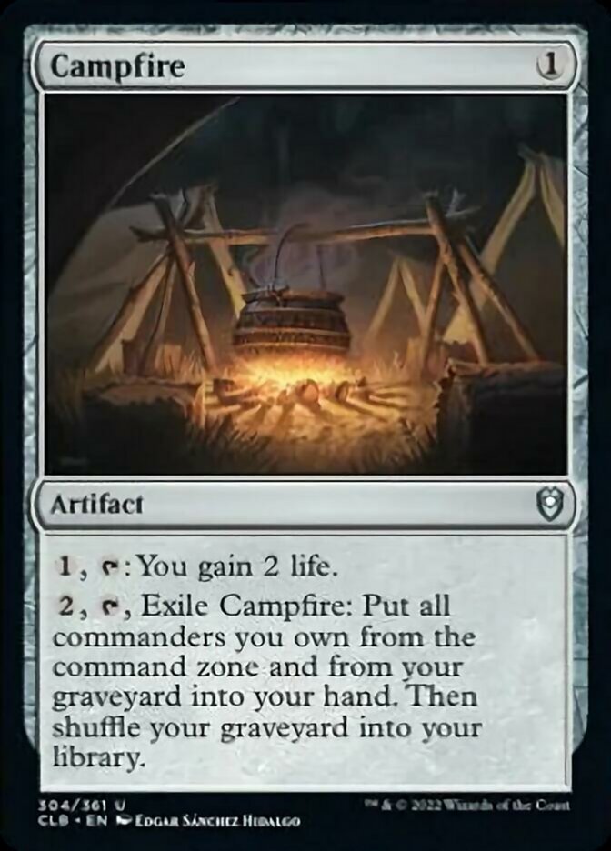 Campfire [Commander Legends: Battle for Baldur's Gate] | The Time Vault CA