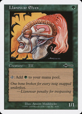 Llanowar Elves [Beatdown Box Set] | The Time Vault CA