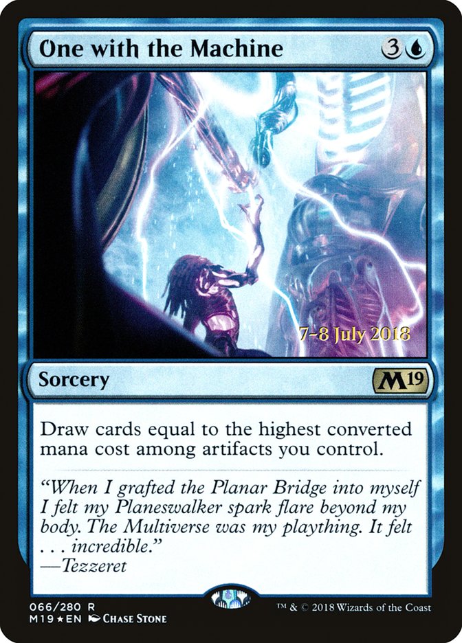 One with the Machine  [Core Set 2019 Prerelease Promos] | The Time Vault CA
