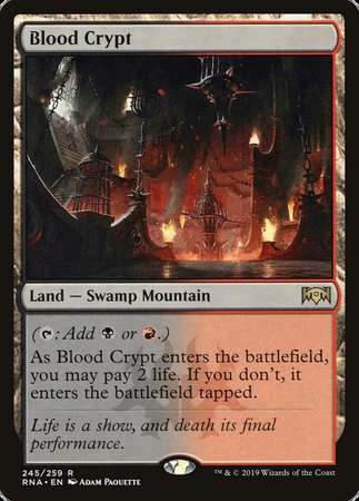 Blood Crypt [Ravnica Allegiance] | The Time Vault CA