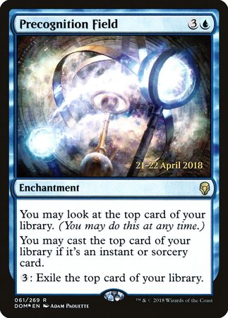 Precognition Field [Dominaria Promos] | The Time Vault CA