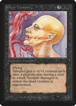 Sengir Vampire [Limited Edition Beta] | The Time Vault CA