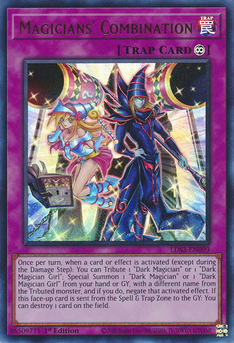 Magicians' Combination [LDS3-EN099] Ultra Rare | The Time Vault CA