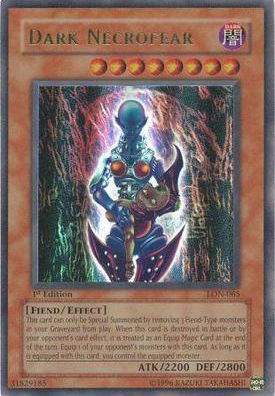 Dark Necrofear [LON-065] Ultra Rare | The Time Vault CA