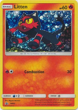 Litten (SM02) (General Mills Promo) [Sun & Moon: Black Star Promos] | The Time Vault CA