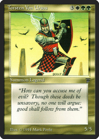 Torsten Von Ursus [Legends] | The Time Vault CA