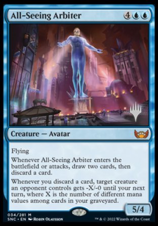 All-Seeing Arbiter (Promo Pack) [Streets of New Capenna Promos] | The Time Vault CA