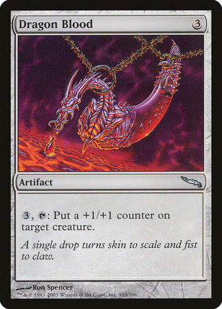 Dragon Blood [Mirrodin] | The Time Vault CA