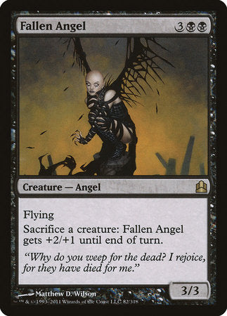 Fallen Angel [Commander 2011] | The Time Vault CA