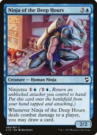 Ninja of the Deep Hours [Commander 2018] | The Time Vault CA