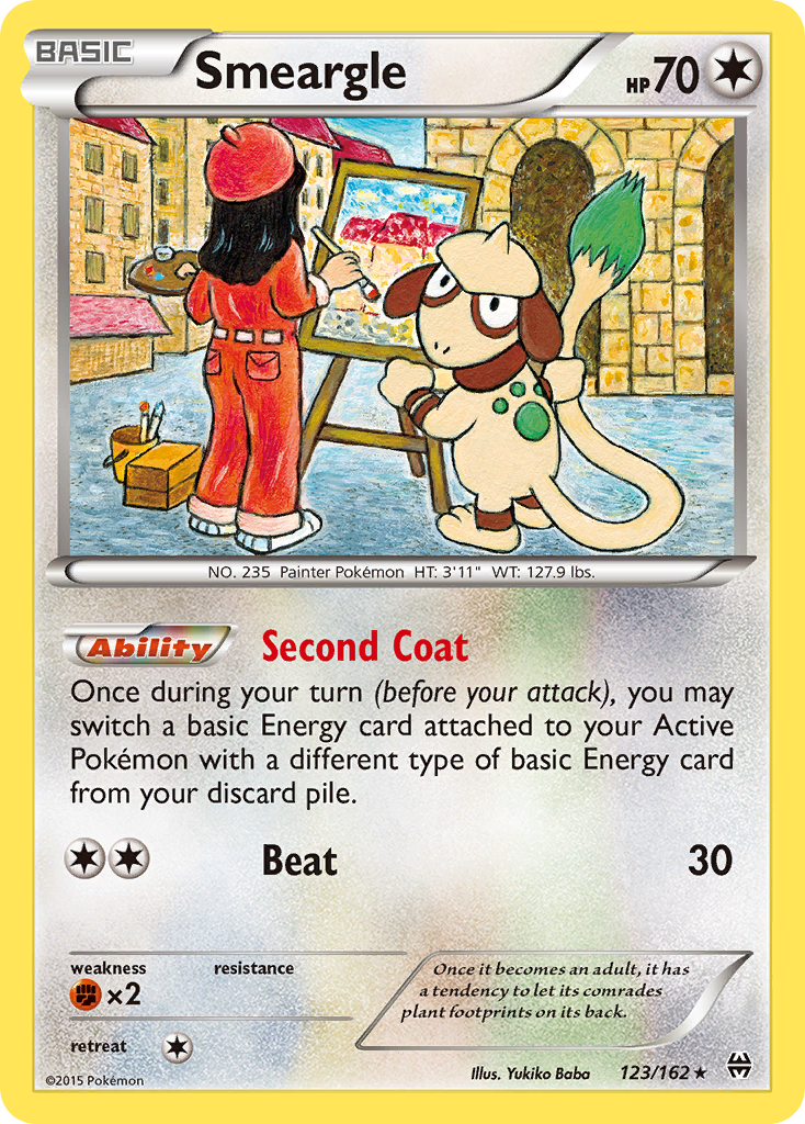 Smeargle (123/162) [XY: BREAKthrough] | The Time Vault CA