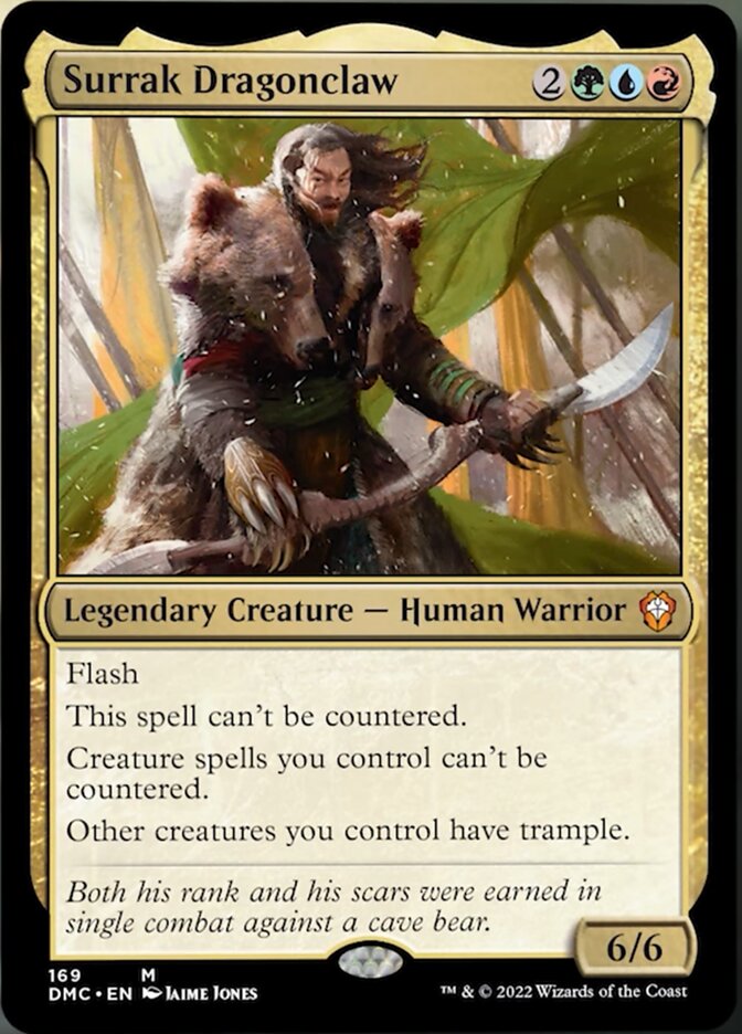 Surrak Dragonclaw [Dominaria United Commander] | The Time Vault CA