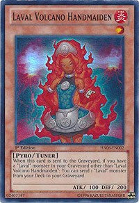 Laval Volcano Handmaiden [HA06-EN002] Super Rare | The Time Vault CA