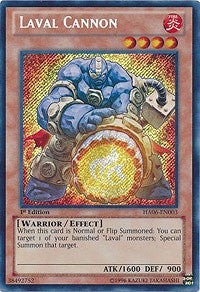 Laval Cannon [HA06-EN003] Secret Rare | The Time Vault CA