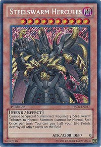 Steelswarm Hercules [HA06-EN017] Secret Rare | The Time Vault CA