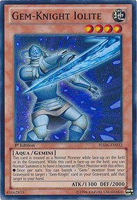 Gem-Knight Iolite [HA06-EN032] Super Rare | The Time Vault CA