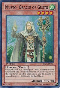 Musto, Oracle of Gusto [HA06-EN045] Super Rare | The Time Vault CA