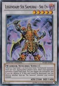 Legendary Six Samurai - Shi En [RYMP-ENSE1] Super Rare | The Time Vault CA
