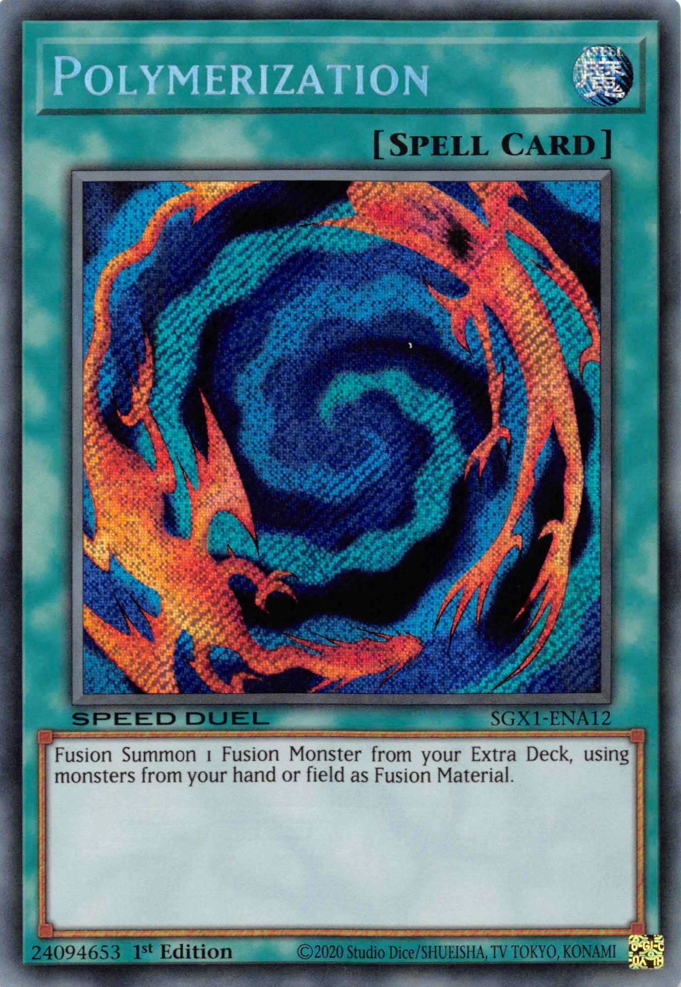 Polymerization [SGX1-ENA12] Secret Rare | The Time Vault CA