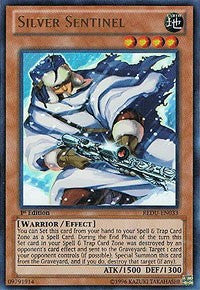 Silver Sentinel [REDU-EN033] Ultra Rare | The Time Vault CA