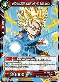 Unbreakable Super Saiyan Son Goku [SD2-03] | The Time Vault CA
