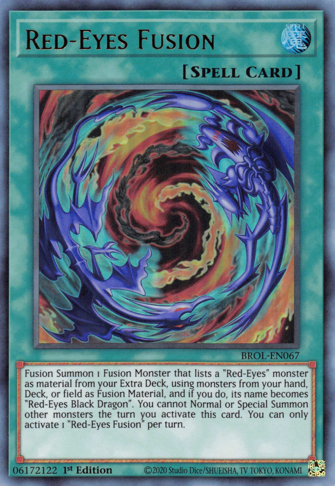 Red-Eyes Fusion [BROL-EN067] Ultra Rare | The Time Vault CA