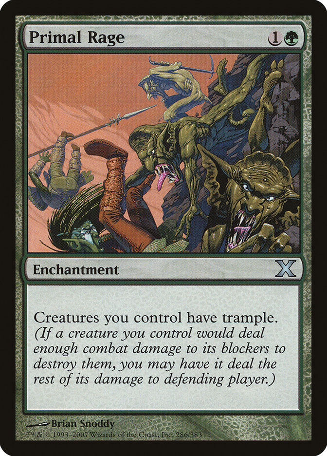 Primal Rage [Tenth Edition] | The Time Vault CA