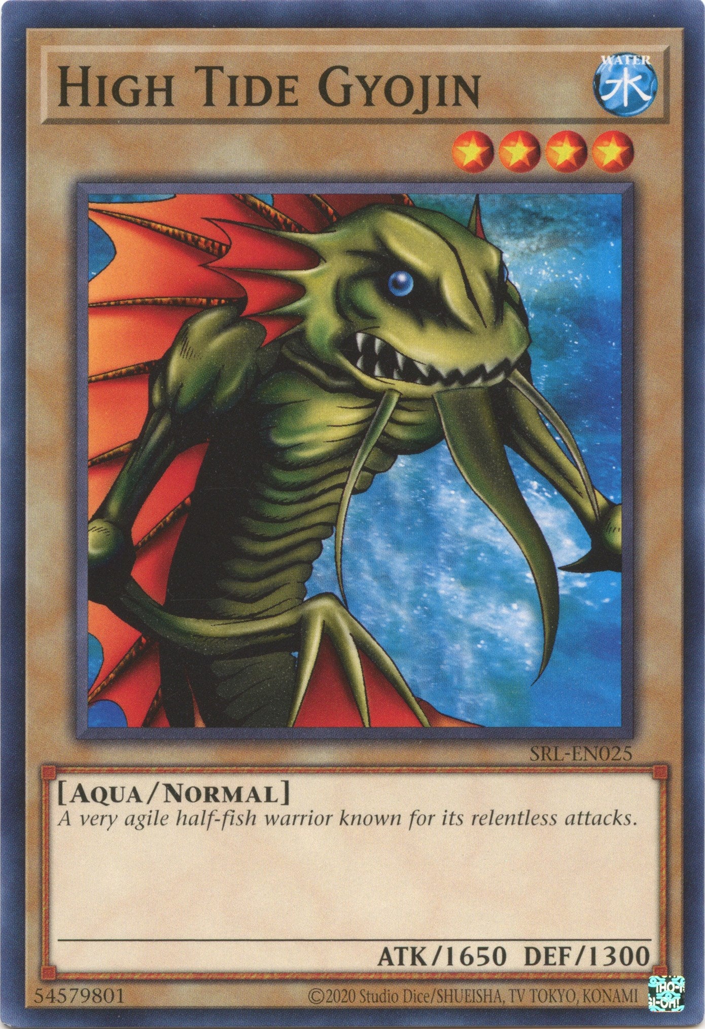 High Tide Gyojin (25th Anniversary) [SRL-EN025] Common | The Time Vault CA
