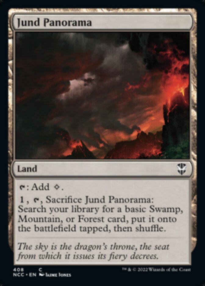 Jund Panorama [Streets of New Capenna Commander] | The Time Vault CA