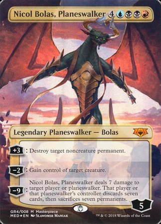 Nicol Bolas, Planeswalker [Mythic Edition] | The Time Vault CA