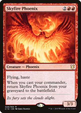 Skyfire Phoenix [Commander 2019] | The Time Vault CA